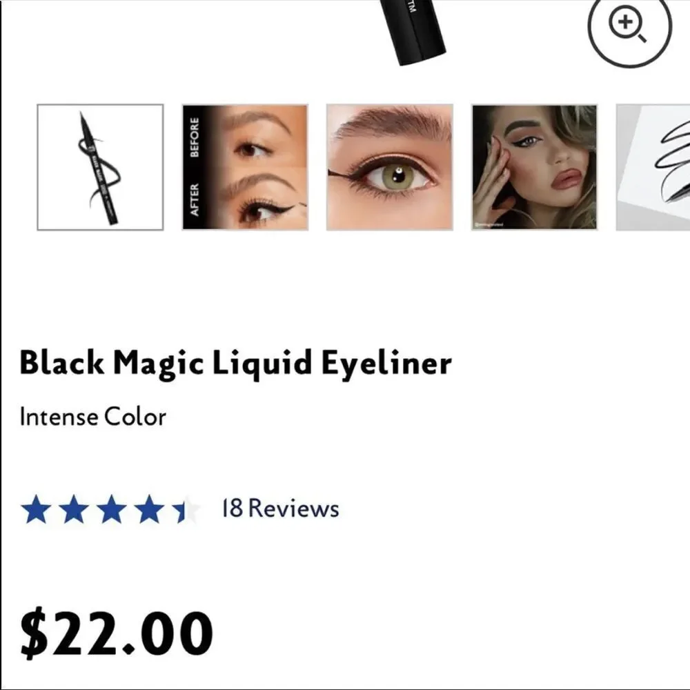 Black magic liquid eyeliner size 0.3ml new Ipsy bag